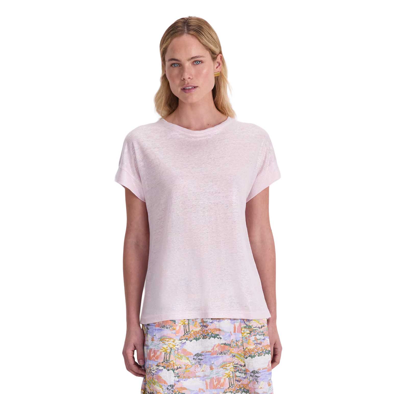 Sportscraft Tonia Foil Linen Tee